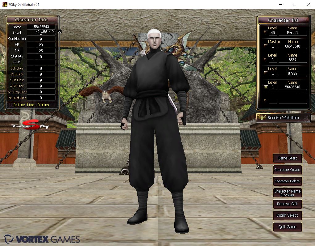 Character Slots