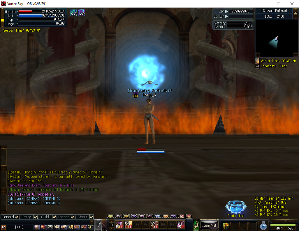 Chugun Palace Event